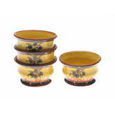 French Olives Ice Cream Bowl (Set of 4)