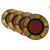 Caliente by Joy Hall Dinner Plate (Set of 4)