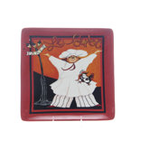 International Chefs by Jennifer Garant 14.5" Square Platter