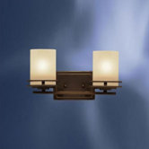 Hendrik  Vanity Light in Olde Bronze