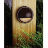 Half Moon Deck Light in Architectural Bronze