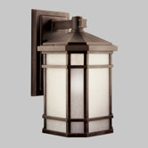 Cameron 200W  Outdoor Wall Lantern in Pairie Rock