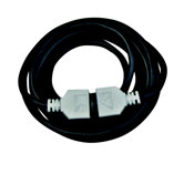 Modular LED 96" Power Supply Lead in Black