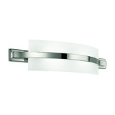 Freeport Vanity Light in Polished Nickel