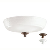 Universal One Light Ceiling Fan Light Kit