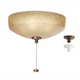 Universal One Light Ceiling Fan Light Kit