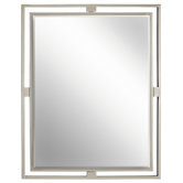 Hendrik Mirror in Brushed Nickel