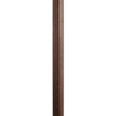 84" Outdoor Fluted Lantern Post