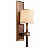 Celestial One Light Wall Bracket in Cambridge Bronze
