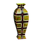 Malcolm 7.25" Decorative Vase in Camel