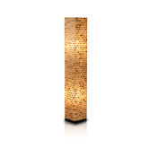Valentti Two Light Medium Floor Lamp in Natural