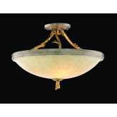 Parc Royale 3 Light Semi Flush Mount