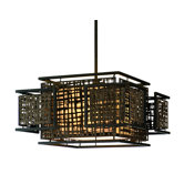Shoji 3 Light Dining Pendant