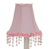Pearl Flower Chandelier Shade in Pink