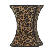 Leopard Print Hourglass Shade