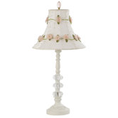 Three Glass Ball Medium Table Lamp