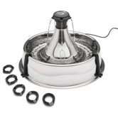 Drinkwell 360 Degree Free Falling Stainless Steel Pet Fountain