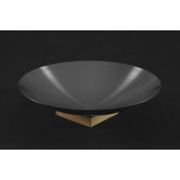 Mono Salad Bowl with Wooden Base by Ralph Kr&auml;mer