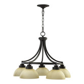 Bancroft  Nook Chandelier in Old World
