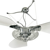 58" Jellyfish 3 Blade Ceiling Fan