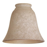 Amber Etruscan Shade for Ceiling Fan Light Kit