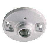 Flush Mount Ceiling Fixture in White
