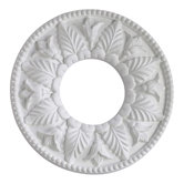 1" x 10" Ceiling Medallion in Studio White
