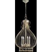 4 Light Foyer Pendant