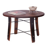Round Stave Coffee Table