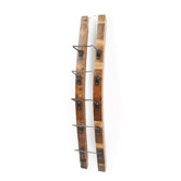 5 Bottle Wall Mounted Wine Rack