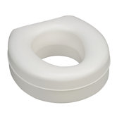 HealthSmart Raised Toilet Seat in White
