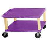 Tuffy 16" 2-Shelf Utility Cart