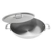 Stainless 13" Paella Pan with Lid
