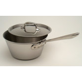 Stainless 2.5-qt. Saucepan with Lid