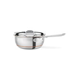 Copper-Core 3-qt. Saucier with Lid