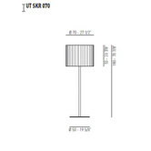 Skirt - Single Fabric Floor Lamp