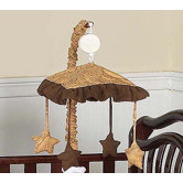 Camel Paisley Musical Mobile