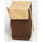 Camel Paisley Collection Laundry Hamper