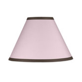 Pink and Chocolate Hotel Baby  Lamp Shade