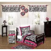 Funky Zebra Toddler Bedding Collection