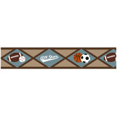 All Star Sports Wallpaper Border