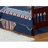 Nautical Nights Collection Toddler Bed Skirt