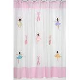 Ballerina Collection Shower Curtain