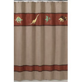 Dinosaur Land Shower Curtain