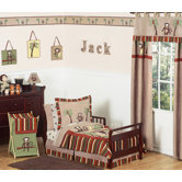 Monkey Time Toddler Bedding Collection