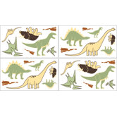 Dinosaur Land Collection Wall Decal Stickers
