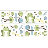 Leap Frog Collection Wall Decal Stickers