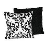 Isabella Black and White Collection Decorative Pillow