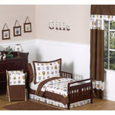 Owl Collection 5pc Toddler Bedding Set