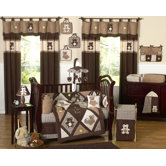 Teddy Bear Chocolate Crib Bedding Collection
